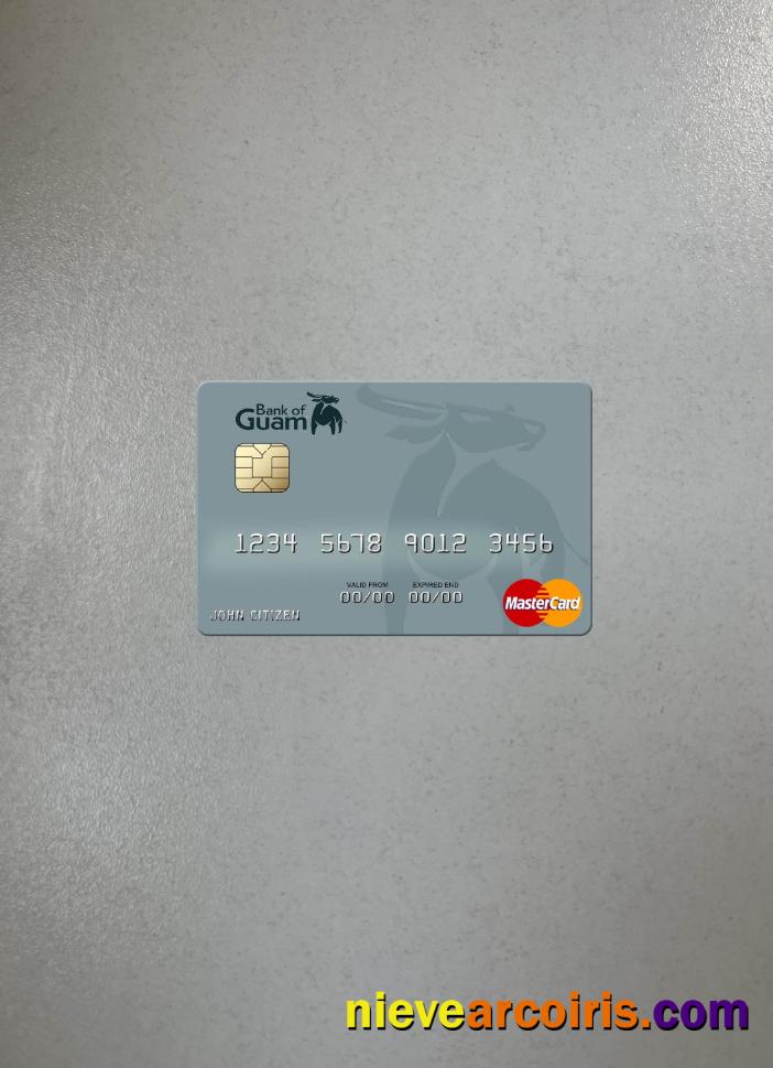 Marshall Islands Bank of Guam mastercard photolook